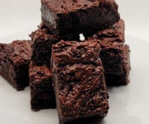 Keep calm and eat a Peppermint Fudge brownie.